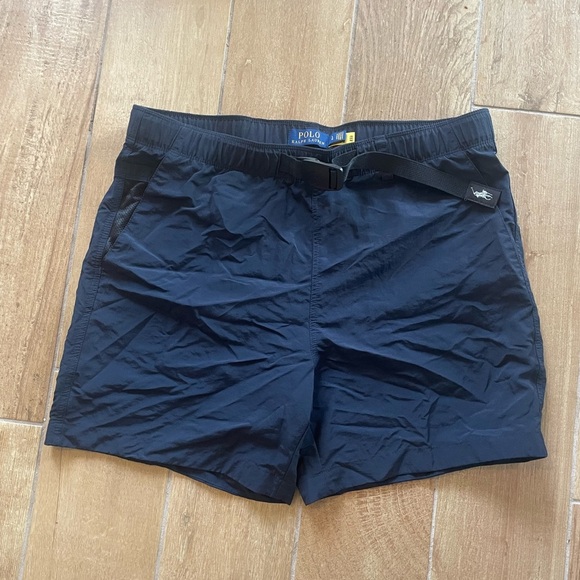 Polo by Ralph Lauren 6-in Water Resistant Hiking Shorts in Navy Men's Large - Picture 3 of 11
